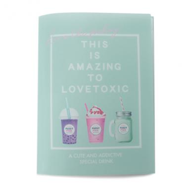 ドリンクモチーフポケットつきファイル