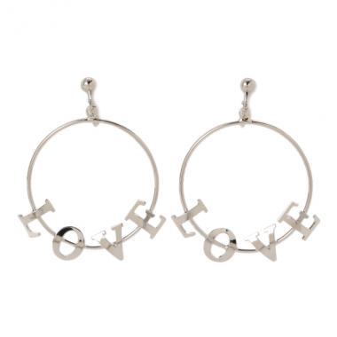 フープLOVEイヤリング
