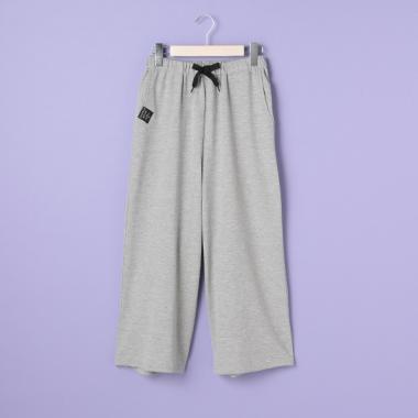 ミニ裏毛 イージーワイドパンツ
