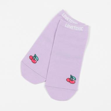 ワンポイントモチーフスニーカーインソックス