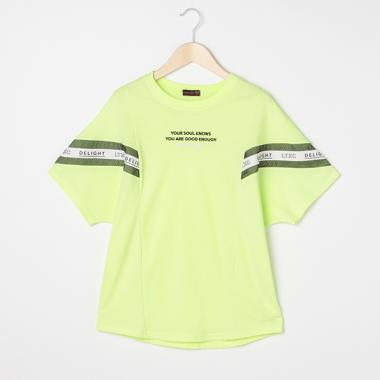 メッシュ切り替えロゴビッグTシャツ