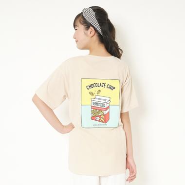 パッケージバックプリントTシャツ