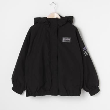 パーカーつきロゴ3WAYブルゾン