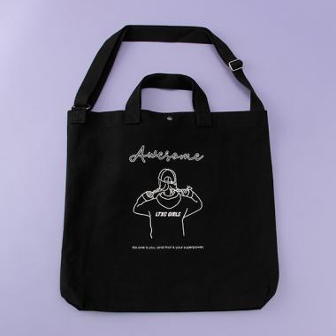 イラスト2WAYトートバッグ