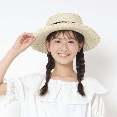 リボンカンカン帽