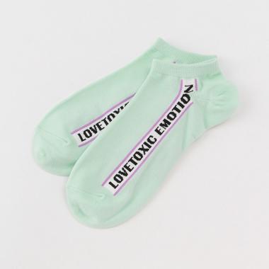 タテラインロゴスニーカーインソックス