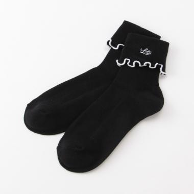 折り返しメロウフリルクルーソックス