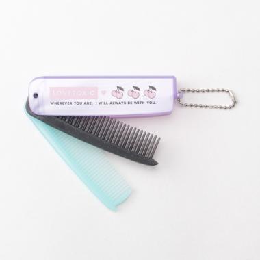 ロゴ×チェリー2WAYコーム