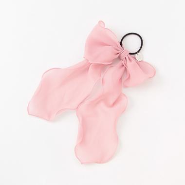 オーガンジーリボンヘアポニー