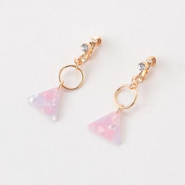 三角リングイヤリング