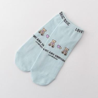 モチーフロゴスニーカーインソックス