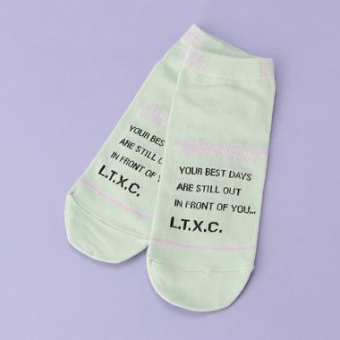 アイコンロゴスニーカーインソックス