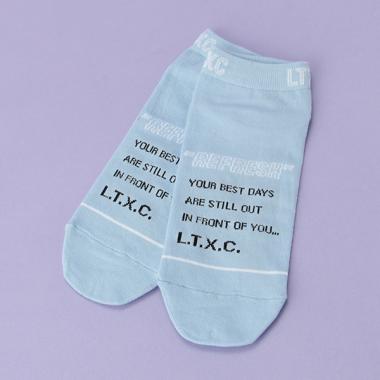 アイコンロゴスニーカーインソックス