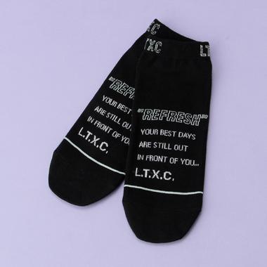 アイコンロゴスニーカーインソックス