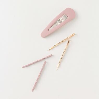 パッチンピン×ねじれピンセット