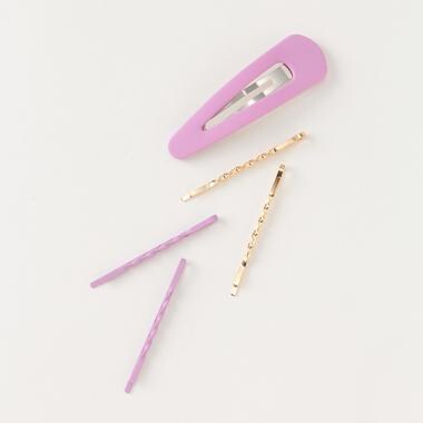 パッチンピン×ねじれピンセット