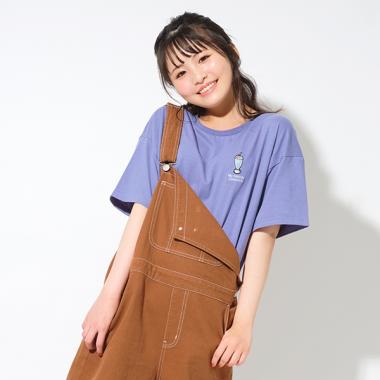 カフェ刺しゅう半袖Tシャツ