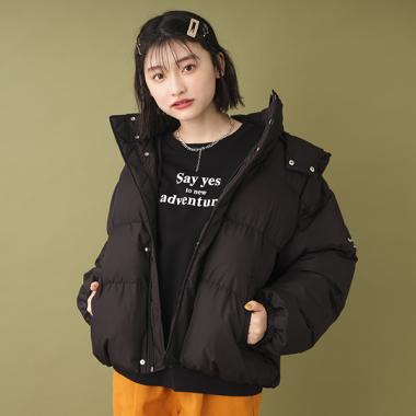 撥水中綿ブルゾン