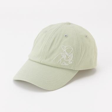 ガール刺しゅうローCAP