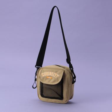 カレッジ刺しゅうスクエアショルダー