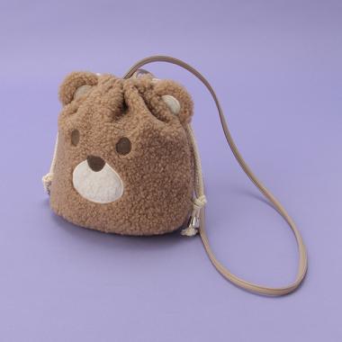 クマボア巾着ショルダー