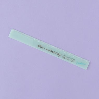 ゆるくま17cm定規【日本製】