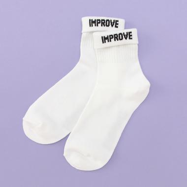 折り返しロゴソックス