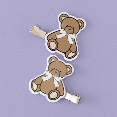 モチーフ前髪ピン