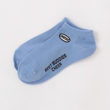 サークル刺繍スニーカーインソックス