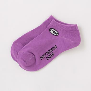 サークル刺繍スニーカーインソックス