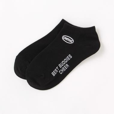 サークル刺繍スニーカーインソックス