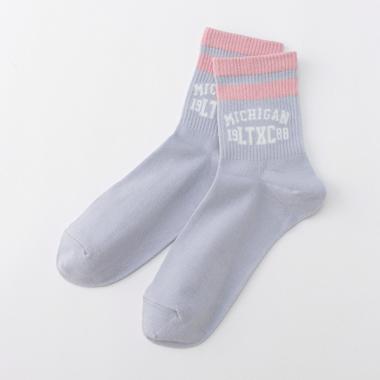 ラインカレッジクルーソックス