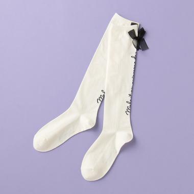 シフォンリボンハイソックス