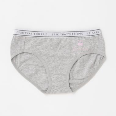 ロゴプリントアウトゴムショーツ