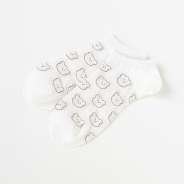 ゆるキャラ総柄スニーカーインソックス