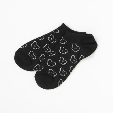 ゆるキャラ総柄スニーカーインソックス