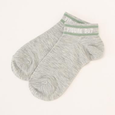 2本ラインアンクルソックス