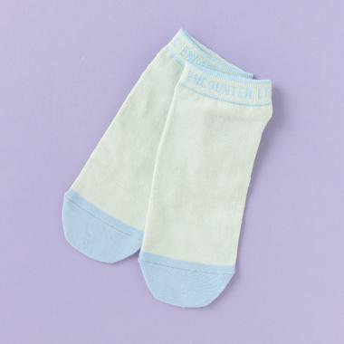 ラインロゴスニーカーインソックス