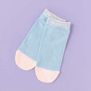 ラインロゴスニーカーインソックス