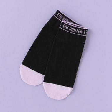 ラインロゴスニーカーインソックス