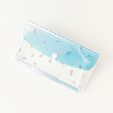 フラップビニールポーチ