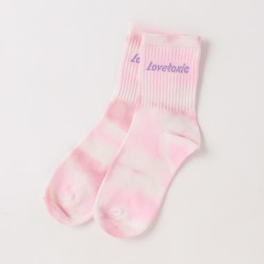 タイダイクルーソックス