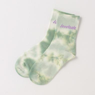 タイダイクルーソックス