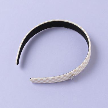 ギンガムチェックカチューシャ