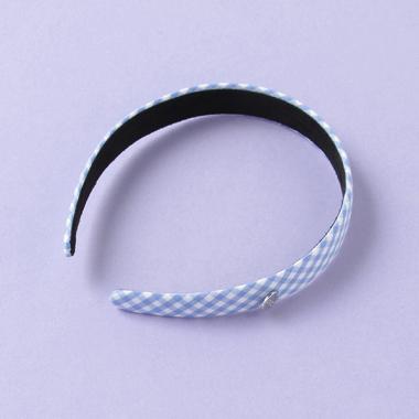 ギンガムチェックカチューシャ