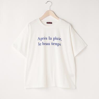 ガーリーロゴ半T