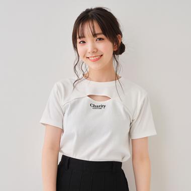 フロントスリット半T