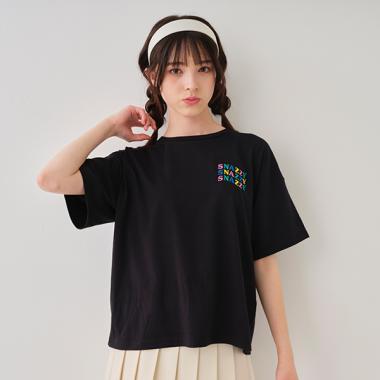 カラフルロゴ半T