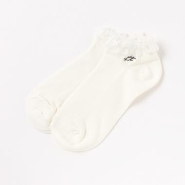 チュールレーススニーカーインソックス