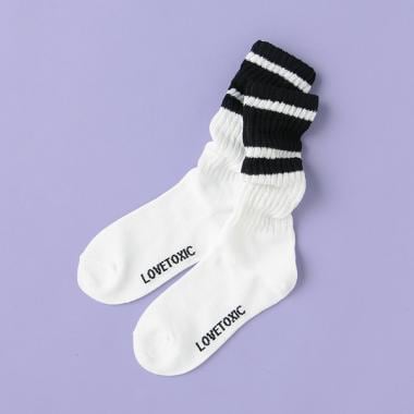 ラインルーズソックス